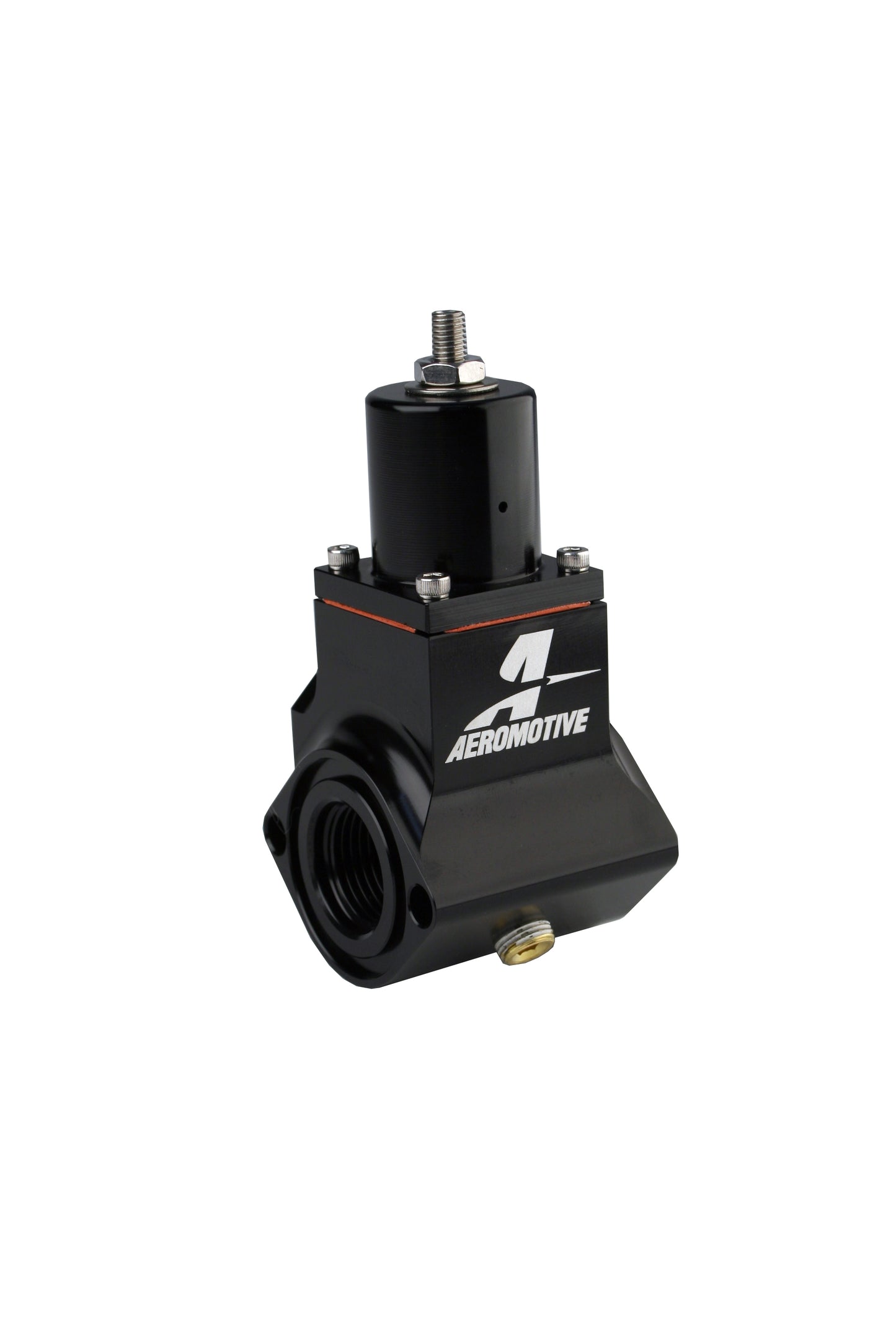 Fuel Pressure Regulator Adjustable Fuel Pressure Universal Fit Aeromotive 11217-BGPL