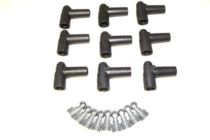 Spark Plug Wire Connector 7 - 10.4mm 90? 9 Black 46055