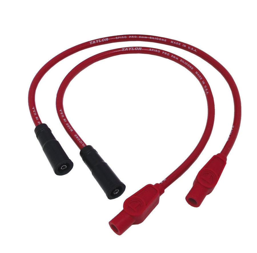 Spark Plug Wire Set 1999-2006 Harley-Davidson 8mm Silicone Spiro Pro 180? 10234