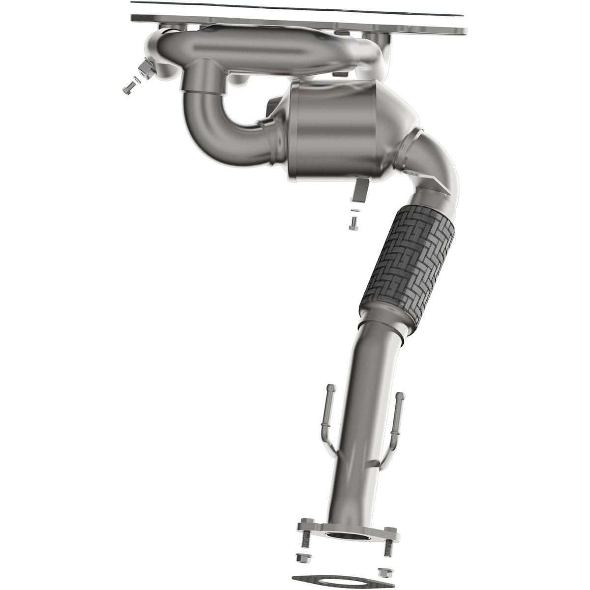 Catalytic Converter with Integrated Exhaust Manifold for 2019-2023 Ford Transit Connect 2.0L OEM Grade Federal / EPA Com