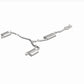 Exhaust System Kit for Street Series Cat-Back Performance Exhaust System MagnaFlow 15492