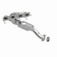 Catalytic Converter with Integrated Exhaust Manifold for HM Grade Federal / EPA Compliant Direct-Fit Manifold Catalytic