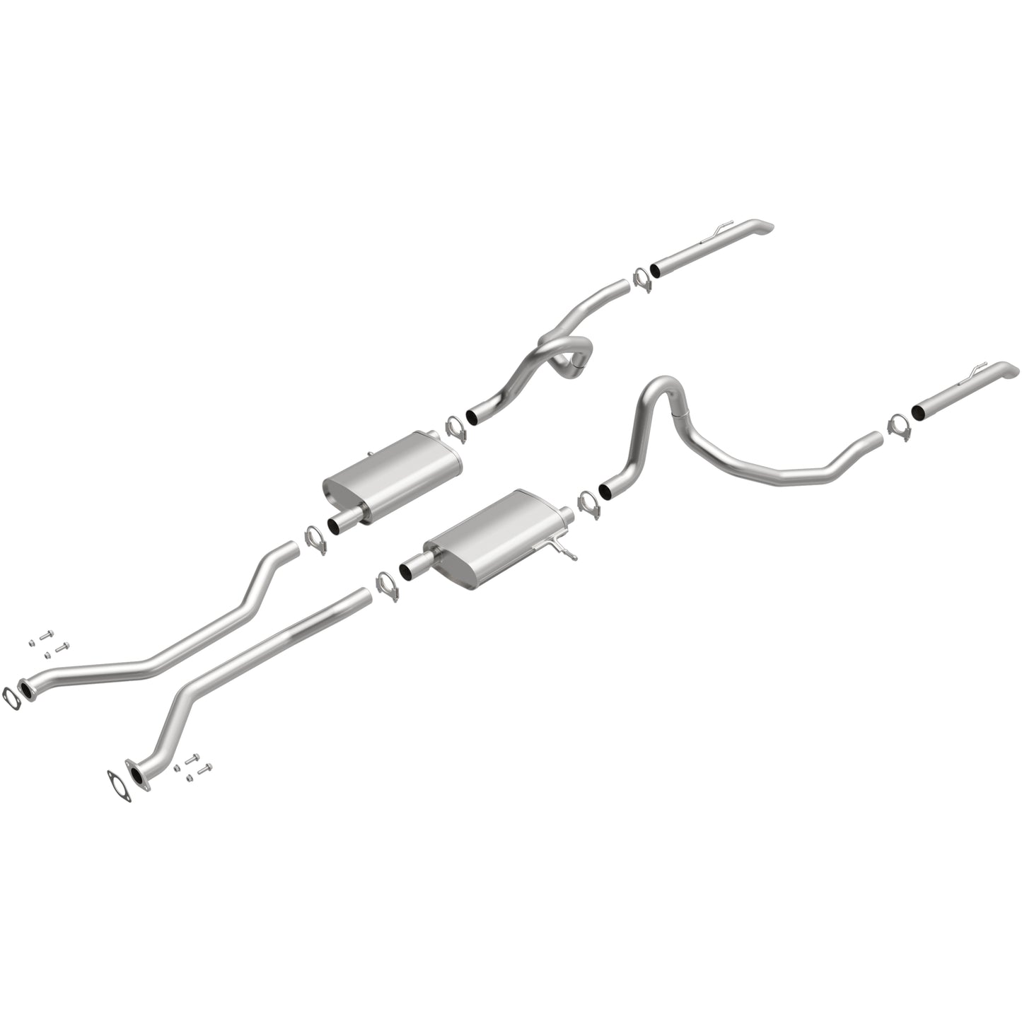 2003-2011 Ford Crown Victoria Direct-Fit Replacement Exhaust System 106-0618