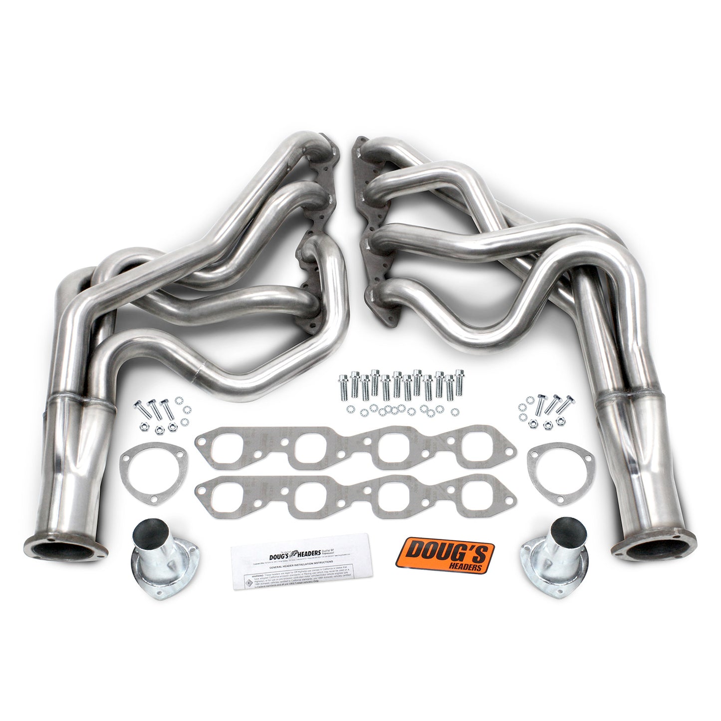 Long Tube Headers for 304 Stainless 2in Primary Stainless Steel D320-SS
