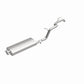 Fits 2002-2007 Jeep Liberty Direct-Fit Replacement Exhaust System 106-0012