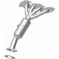 Catalytic Converter with Integrated Exhaust Manifold for HM Grade Federal / EPA Compliant Direct-Fit Manifold Catalytic