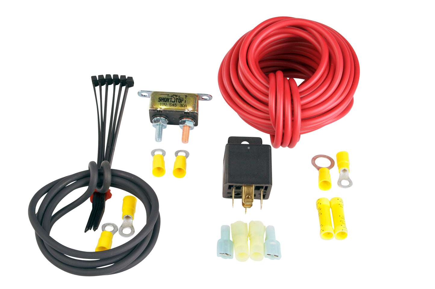 Fuel Pump Wiring Harness High Flow EFI Performance Universal Fit Aeromotive 16301-BGPL
