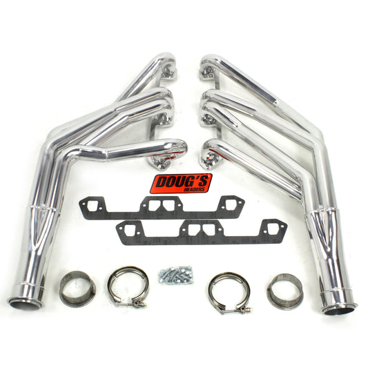 Long Tube Headers for 63-66 Mopar A 273-360 with Reilly Motorsports Coil D454