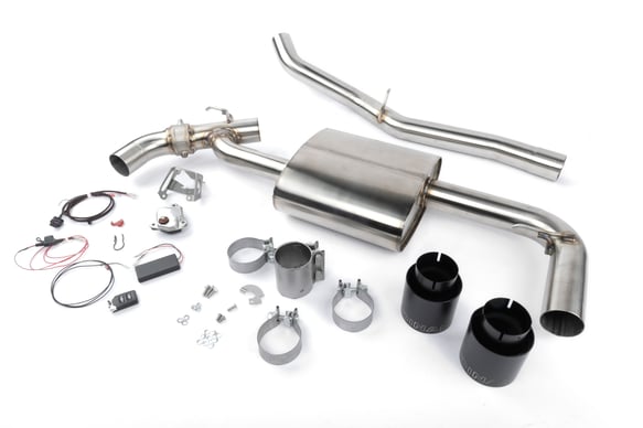 Dinan Valved Axle-Back Exhaust for 2017-2024 MINI C'man S ALL4 D660-0084-BLK