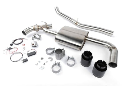 Dinan Valved Axle-Back Exhaust for 2017-2024 MINI C'man S ALL4 D660-0084-BLK