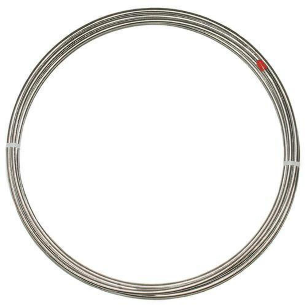 1/4" Brake Line 25 feet Tubing Roll Stainless Steel - 4SSR-CPP - Brake Tubing Car Part People