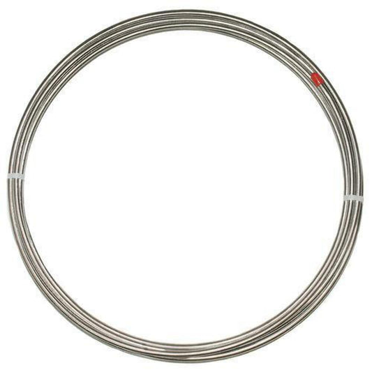 1/4" Brake Line 25 feet Tubing Roll Stainless Steel - 4SSR-CPP - Brake Tubing Car Part People