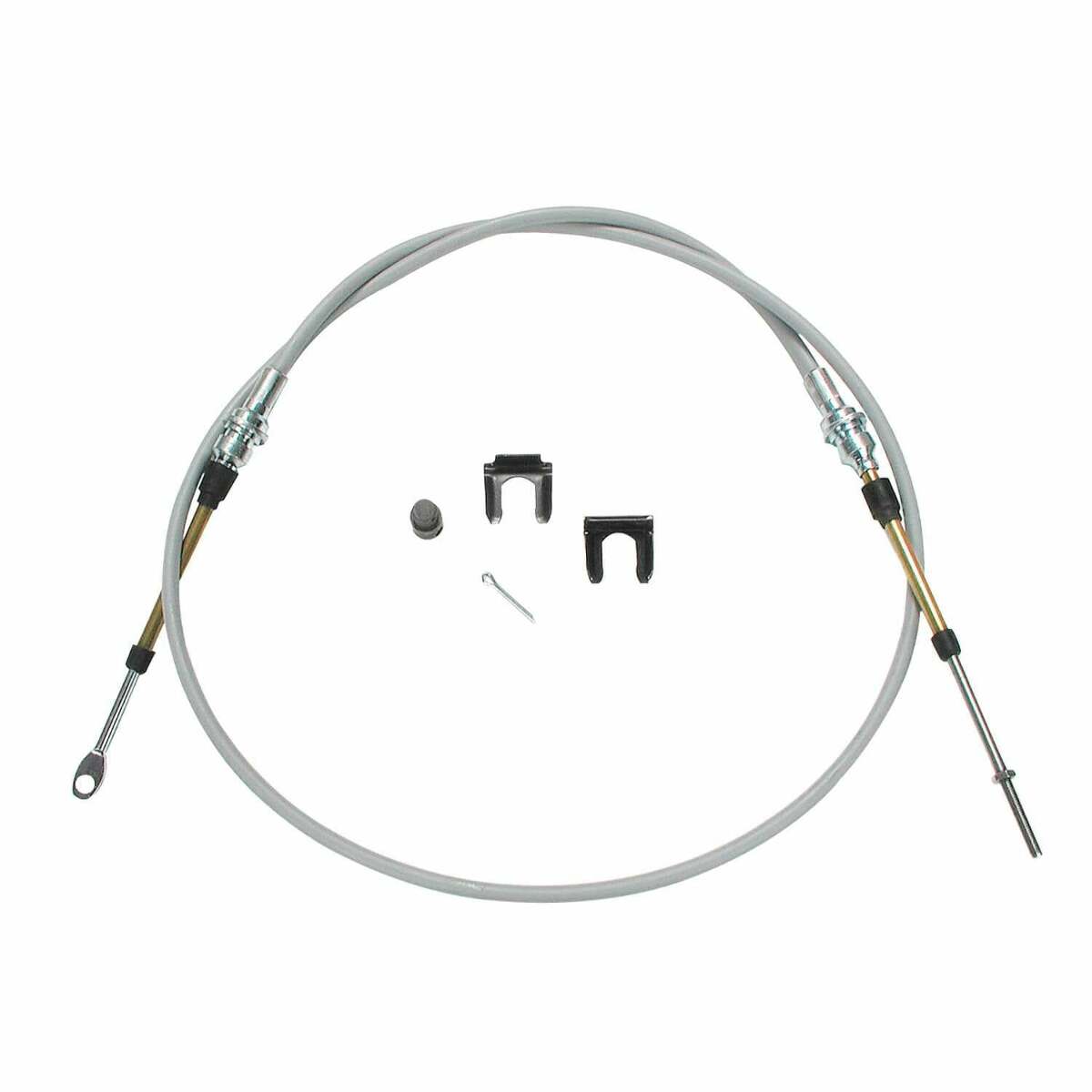 Hurst Shifter Cable - 5-Foot Length - Grey - 5000025