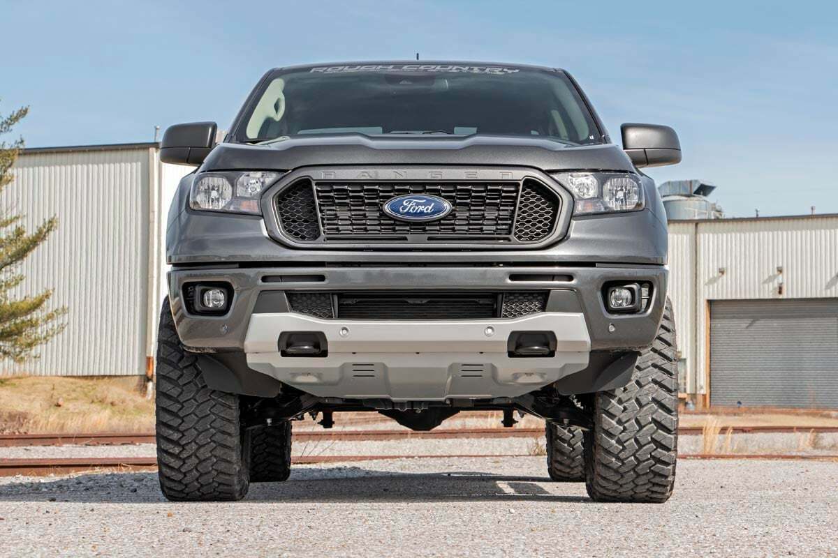 Fits Ford Ranger 4WD (2019-2023) 3.5" Lift Kit; N3; Cast Steel Knuckles; 500011