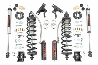 Fits Ford F-250/F-350 SD (05-22) 3" Coilover Conversion Upgrade Kit; Gas; 50014