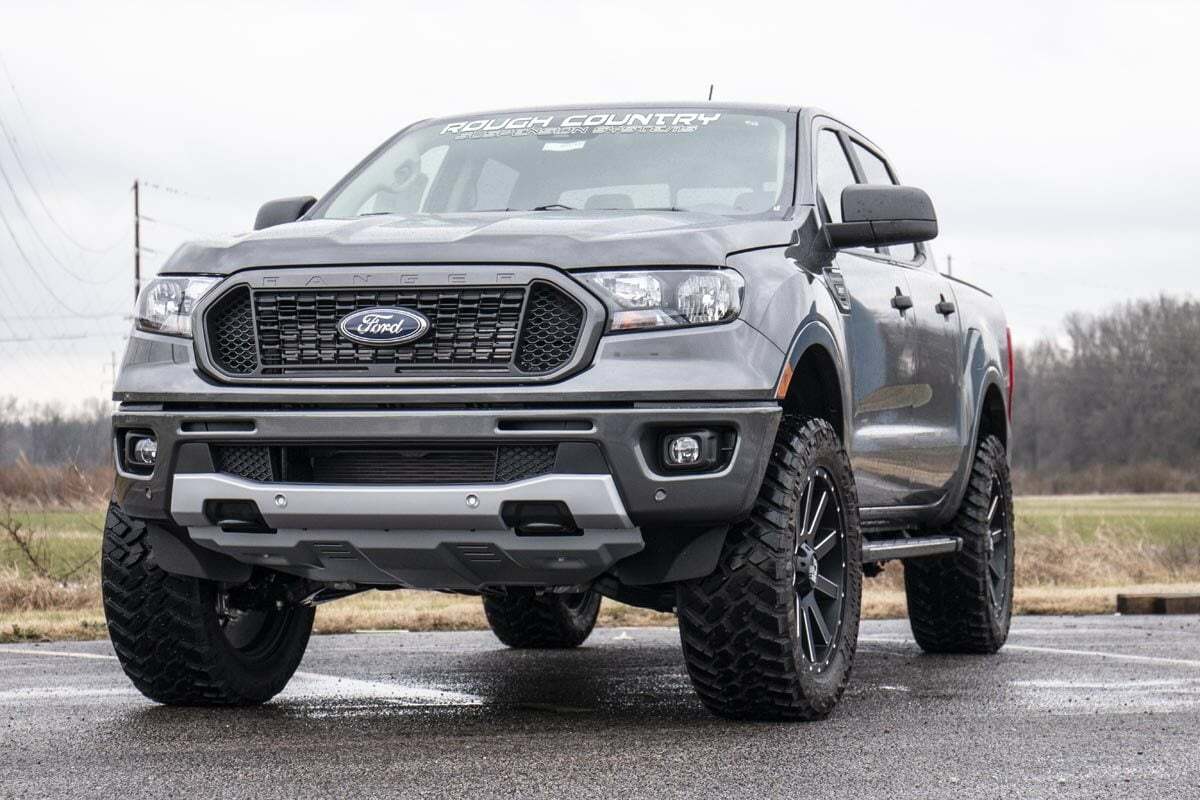 Fits Ford Ranger 2WD/4WD (2019-2024) 2.5 Inch Leveling Kit; 50100