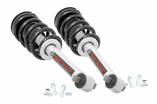 Fits Chevy/GMC 1500 2WD/4WD (14-18 & Classic) Loaded Strut Pair; 5 Inch; 501034