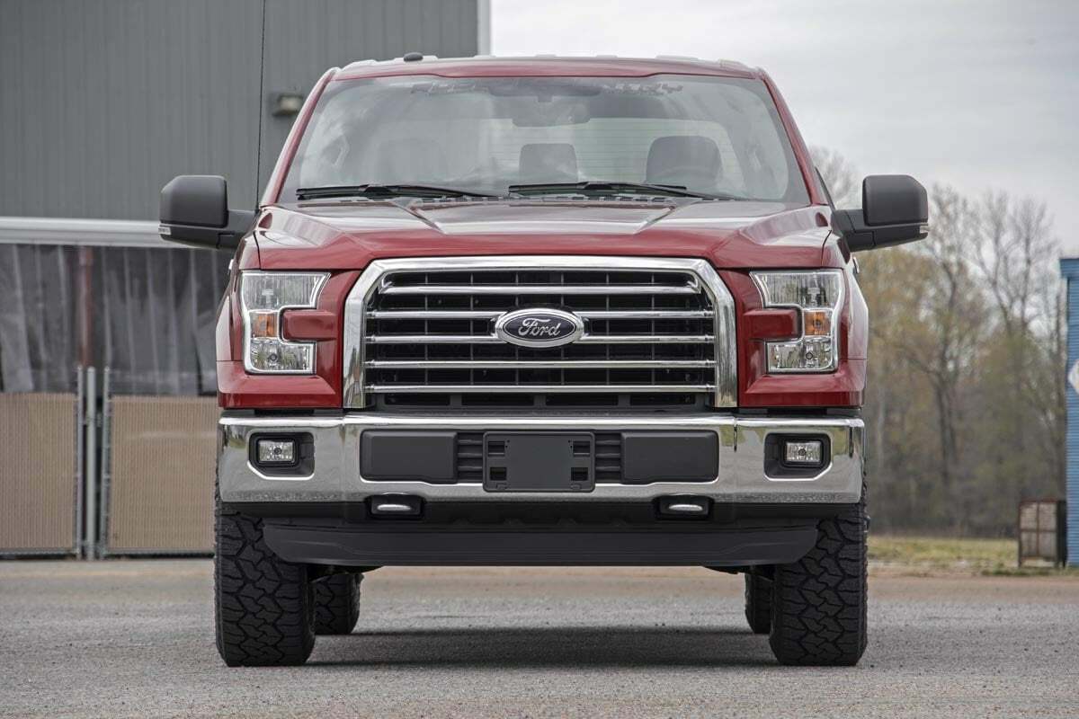 Fits Ford F-150 4WD (2014-2024) N3 Leveling Struts; 2 Inch; Loaded Strut; 501068