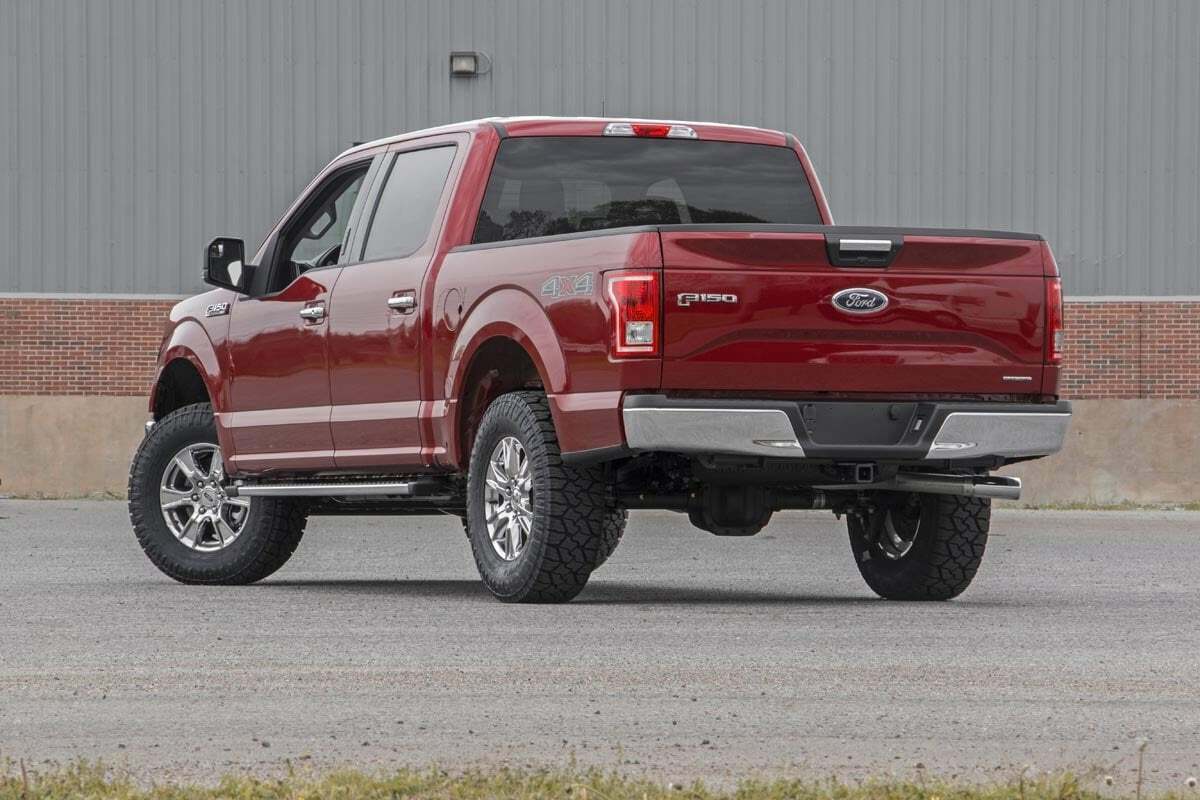 Fits Ford F-150 4WD (2014-2024) N3 Leveling Struts; 2 Inch; Loaded Strut; 501068