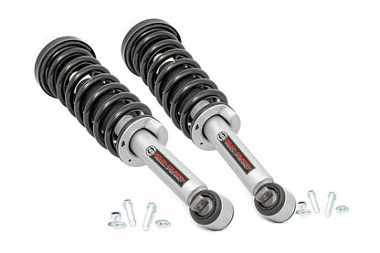 Fits Ford F-150 4WD (2014-2024) N3 Leveling Struts; 2 Inch; Loaded Strut; 501068