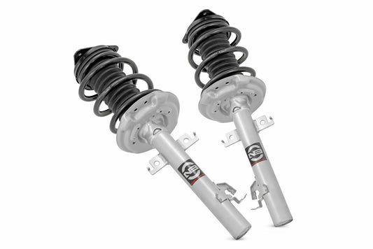 Fits Subaru Outback 4WD (2015-2019) Loaded Strut Pair; 2 Inch Lift; Front 501106