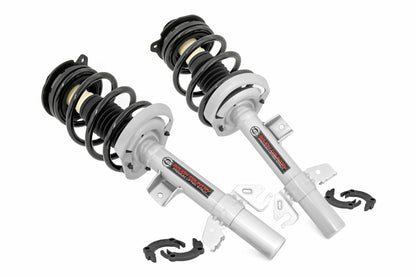 Fits Jeep Cherokee KL 2WD/4WD (2014-2023) Loaded Strut Pair; 2 Inch Lift; 501111