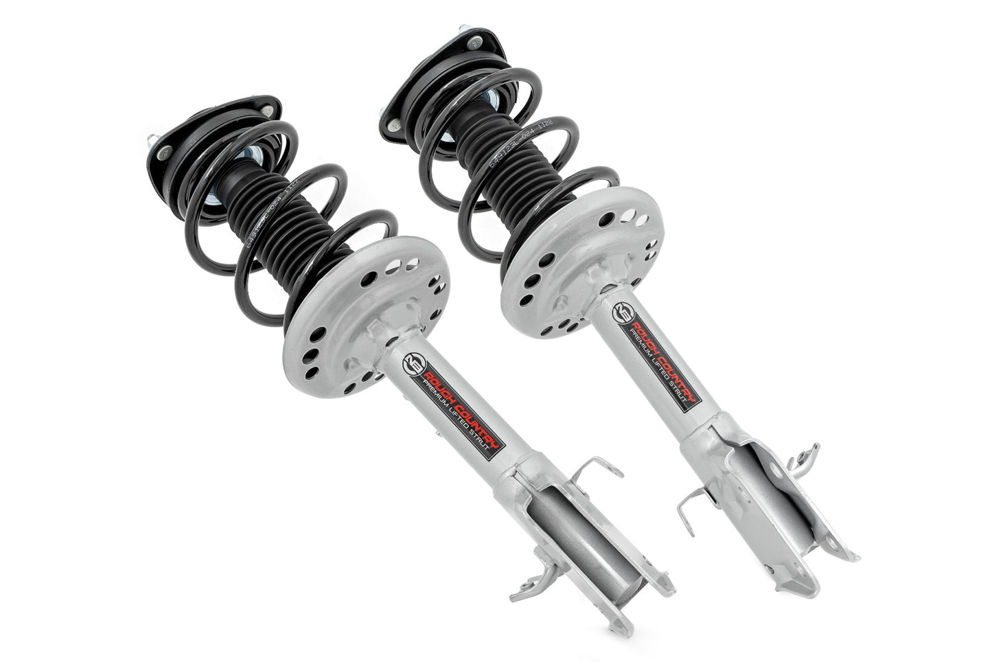 Fits Subaru Crosstrek 4WD (2018-2023) Loaded Strut Pair; 2" Lift; Front; 501123
