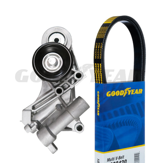 Buick,Chevrolet,Pontiac, Serpentine Belt Drive Component Kit Goodyear 5012