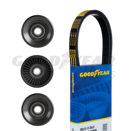 Ford,Mercury,Lincoln, Serpentine Belt Drive Component Kit Goodyear 5017