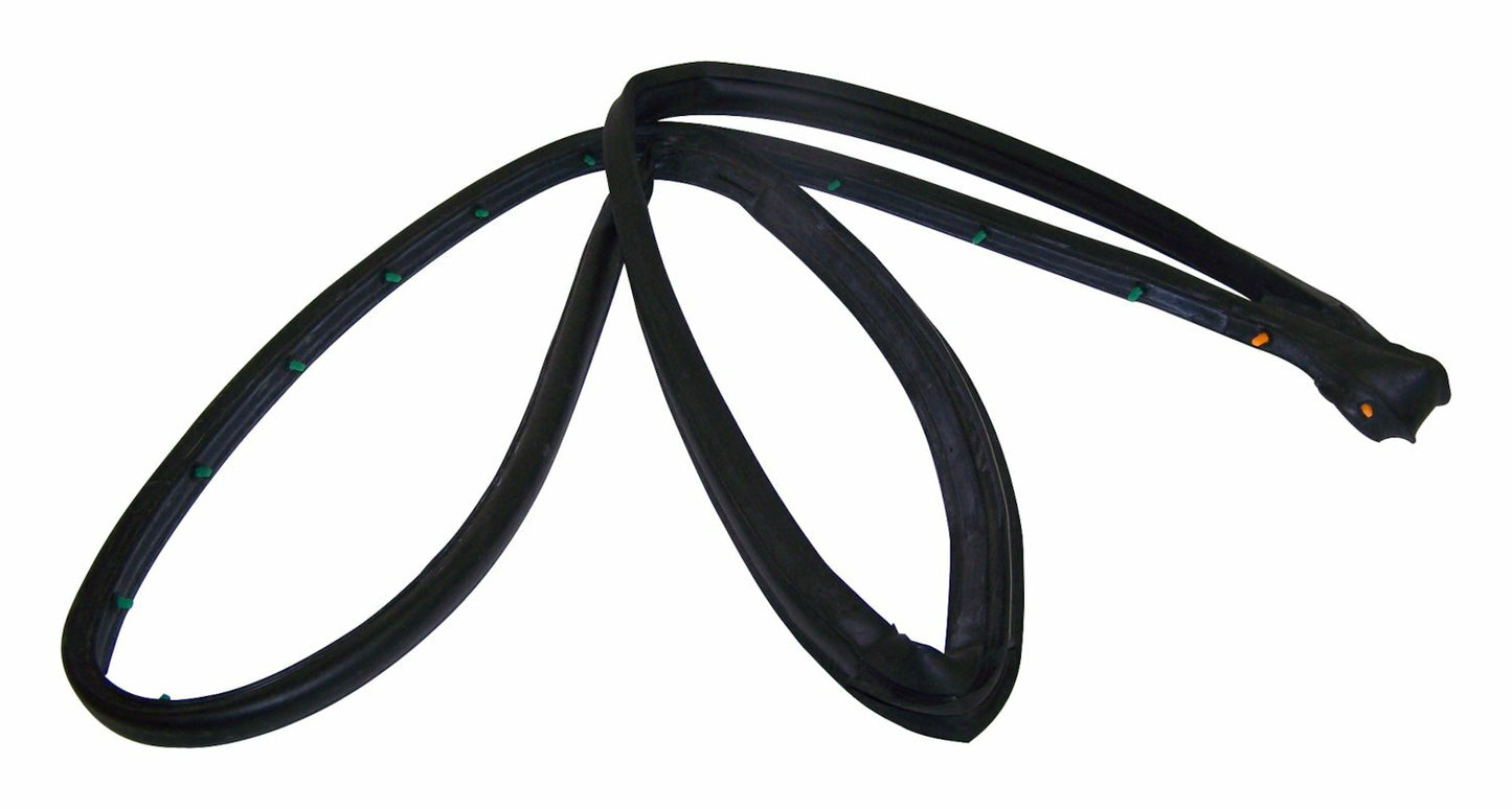 Crown Automotive - Rubber Black Door Weatherstrip - 5017463AF