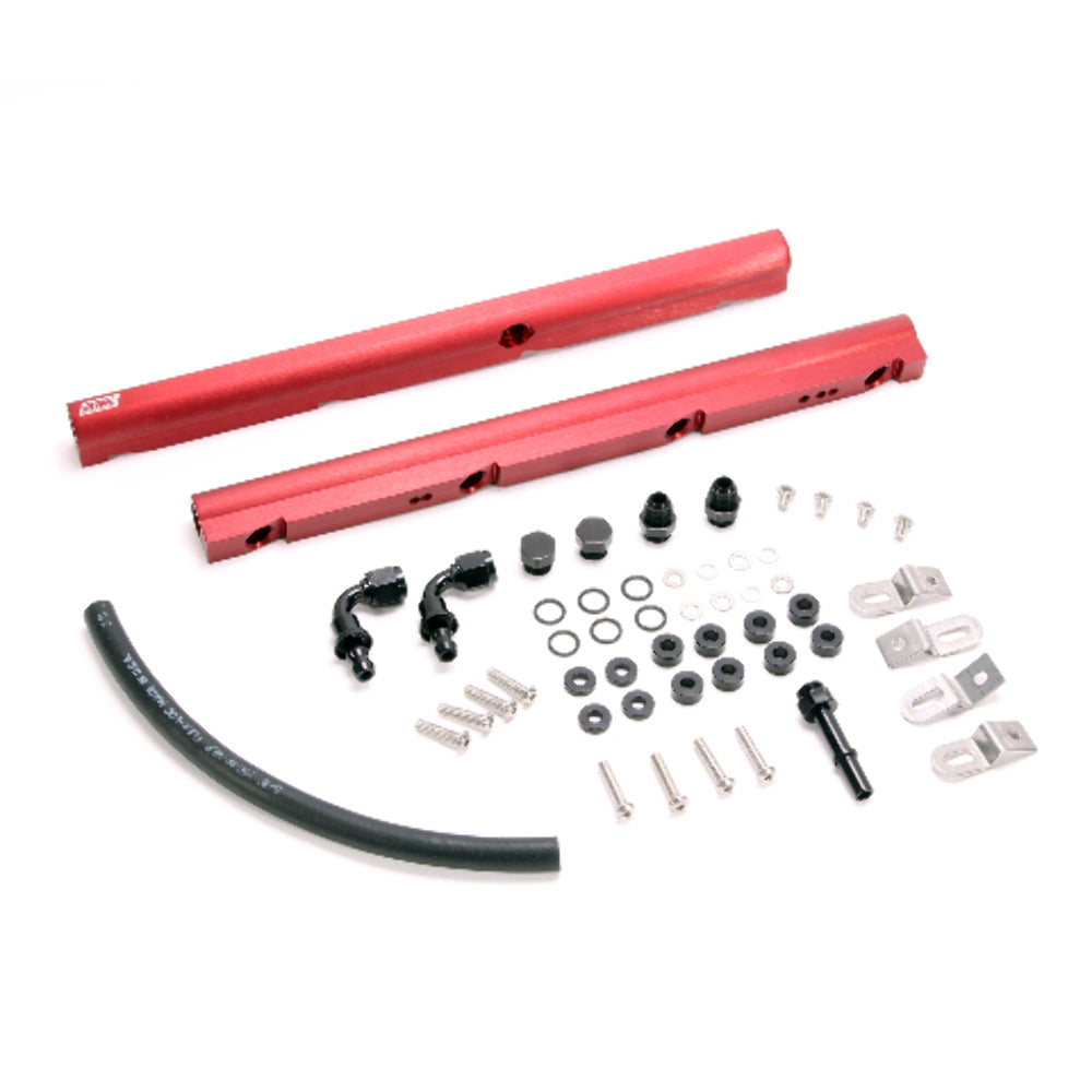 Fits 1997-2004 Chevrolet GM LS1 High Flow Cnc Billet Aluminum Fuel Rail Kit-5018 - Car Part People