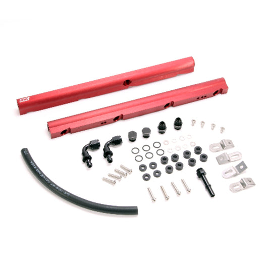 Fits 1997-2004 Chevrolet GM LS1 High Flow Cnc Billet Aluminum Fuel Rail Kit-5018 - Car Part People