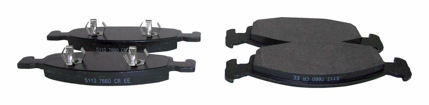 Crown Automotive - Semi-Metallic Gray Brake Pad Set - 5018592AA