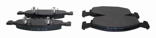 Crown Automotive - Semi-Metallic Gray Brake Pad Set - 5018592AA