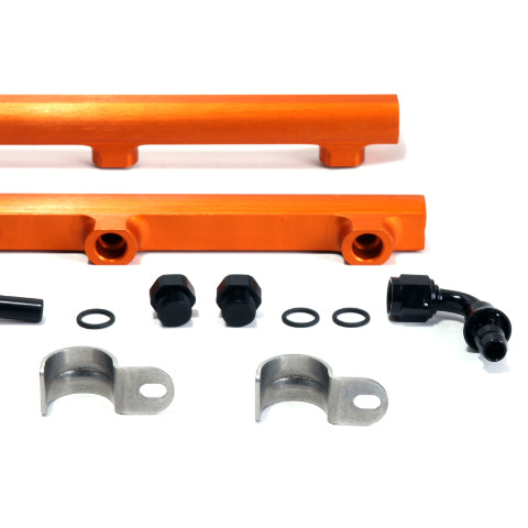 Fits 2005-14 Dodge 5.7/6.1L Hemi (Car Only) High Flow Cnc Billet Fuel Rail-5019