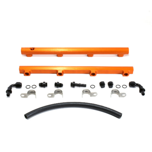 Fits 2005-14 Dodge 5.7/6.1L Hemi (Car Only) High Flow Cnc Billet Fuel Rail-5019 - Car Part People
