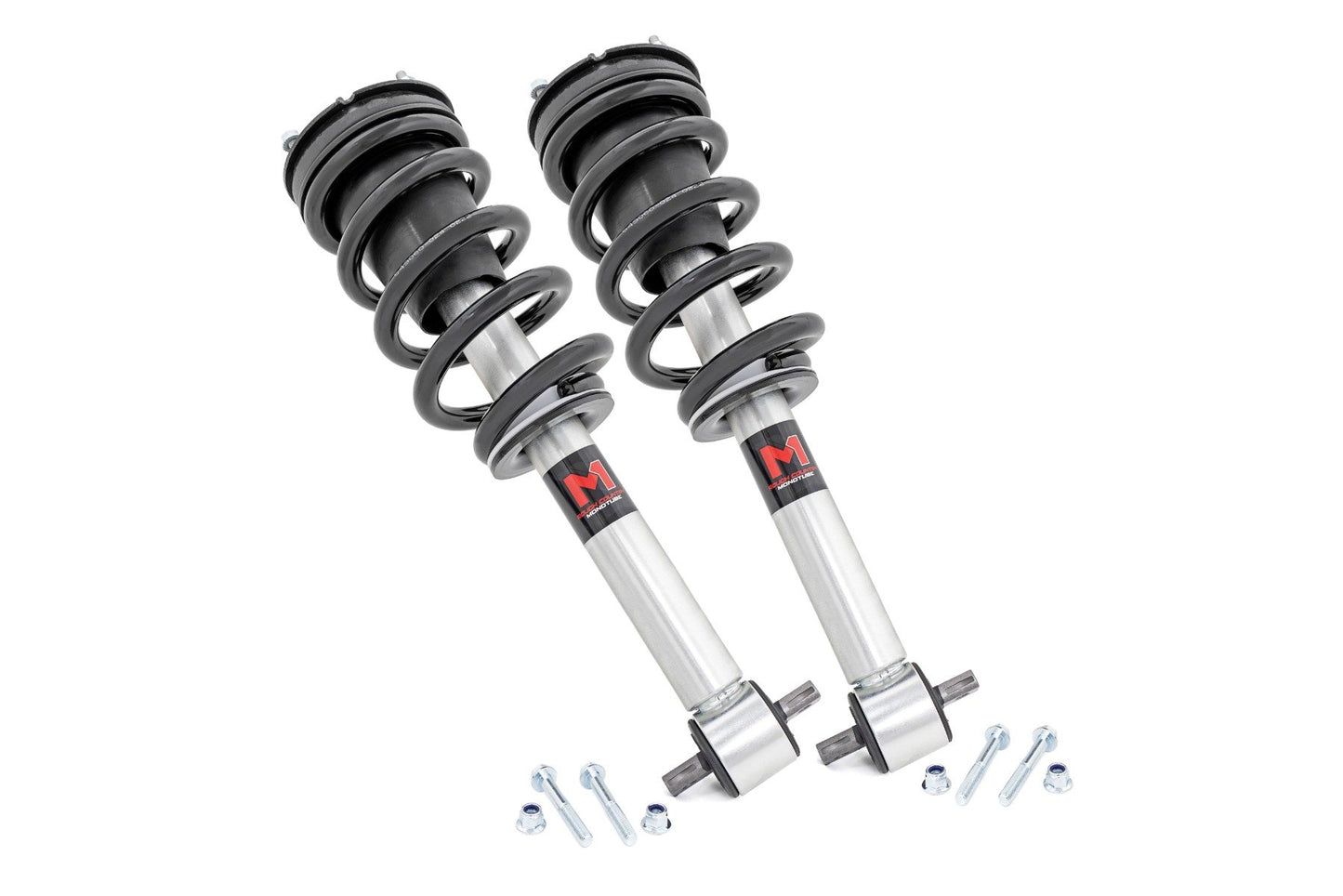 Fits Chevy/GMC 1500 2WD/4WD (14-18 & Classic) M1 Loaded Strut Pair; 7in; 502035
