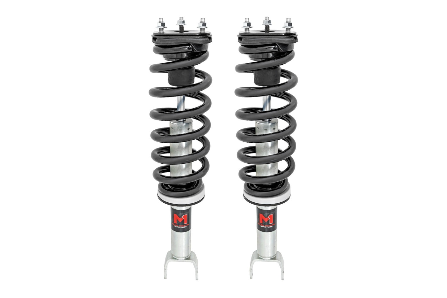 Fits Ram 1500 2&4WD (19-25) M1 Adjustable Leveling Struts; Monotube; 0-2" 502061