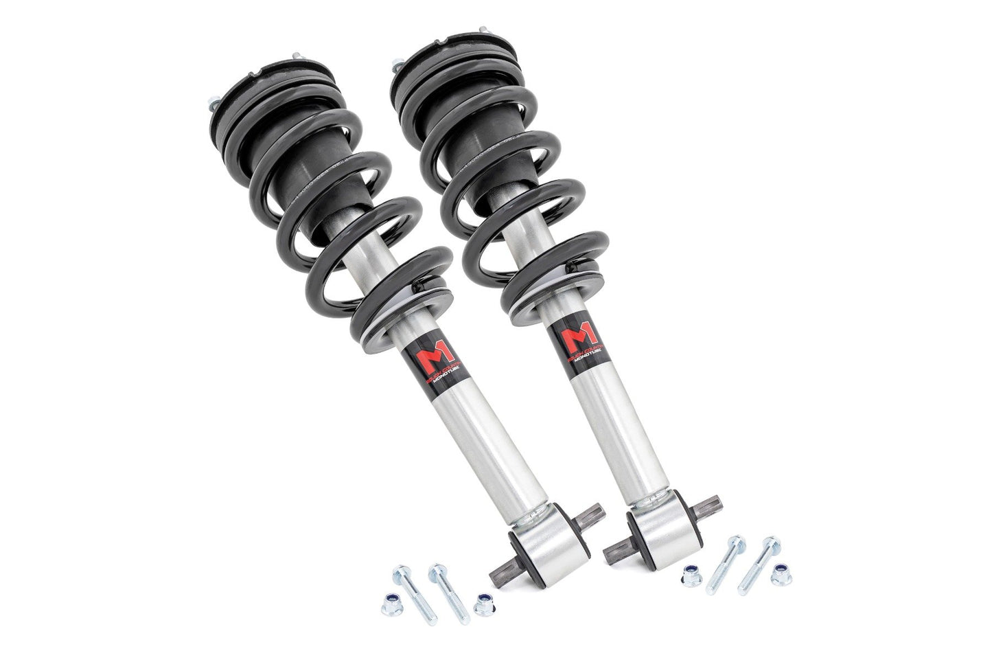 Fits Chevy Silverado 1500 2&4WD (2019-2024) M1 Loaded Strut Pair; 6"; 502067