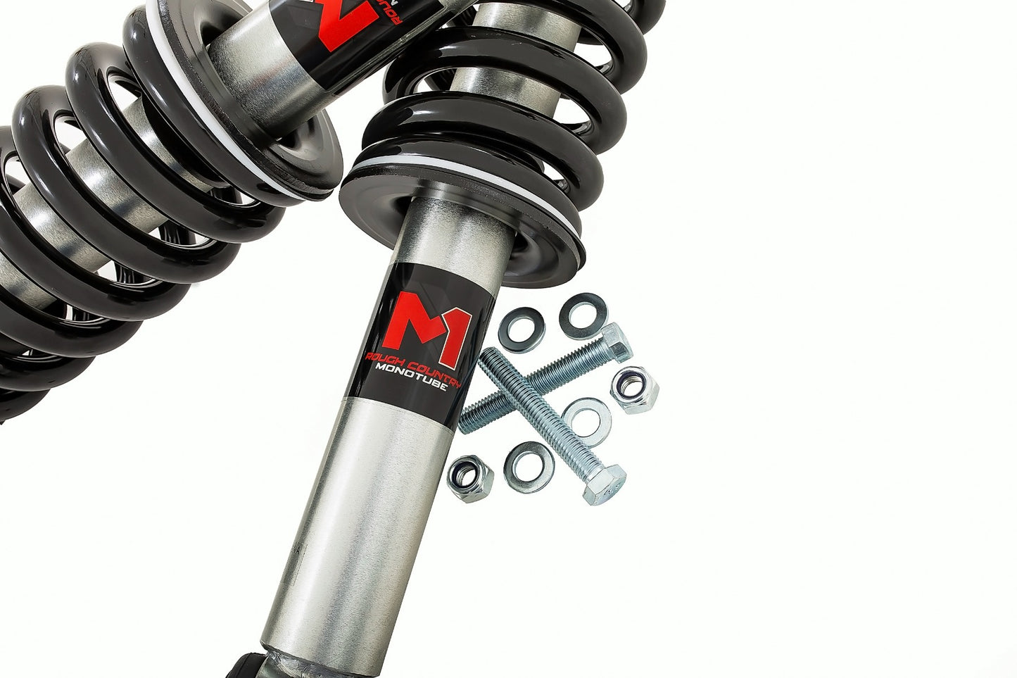 Fits Ford F-150 4WD (2014-2024) M1 Adjustable Leveling Struts; 0-2"; 502068