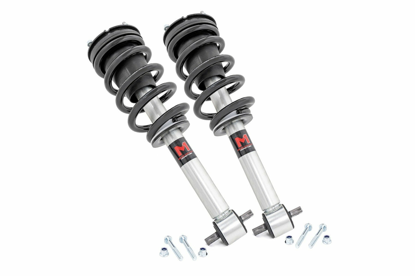 Fits Chevy/GMC 1500 2WD/4WD (14-18 & Classic) M1 Loaded Strut Pair; 6in; 502089