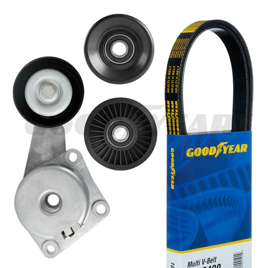 2002-2004 Ford F-250 SD Serpentine Belt Drive Component Kit Goodyear 5022