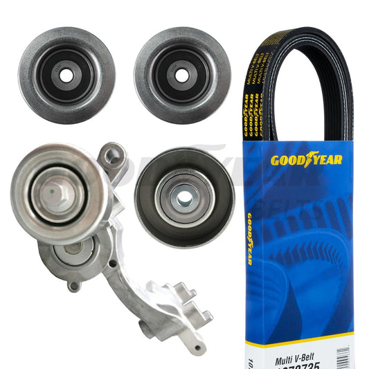 2004-2009 Toyota 4Runner Serpentine Belt Drive Component Kit Goodyear 5027