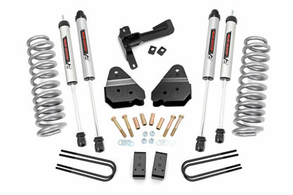 Fits Ford F-250 SD 4WD (17-22) 3" Lift Kit; V2; Front Gas Coils; 50272