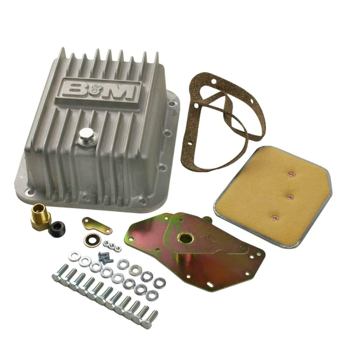 B&M Hi-Tek Deep Trans Pan for Ford C4 Transmission - 50281