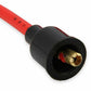 Spark Plug Wire Set - 8mm - Universal - Red Wire with Red Straight Boots - 5040R