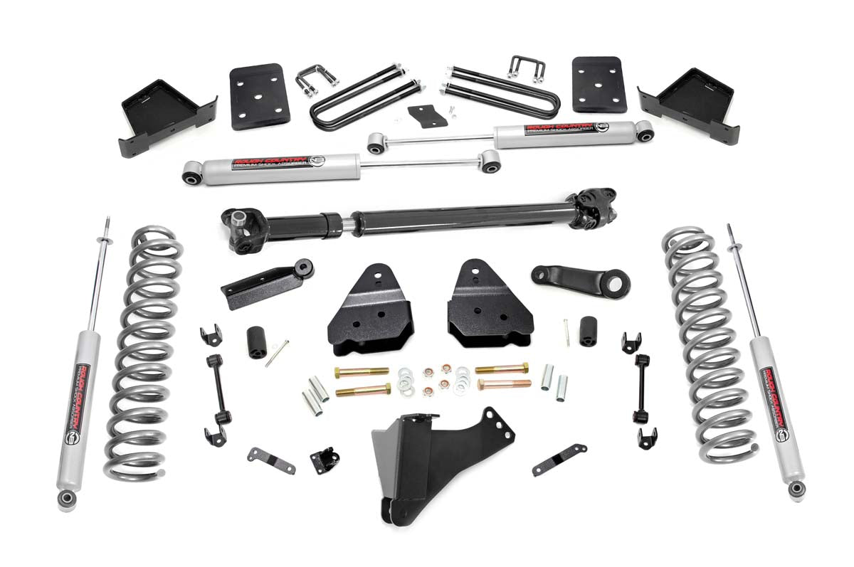 Fits Ford F-250/F-350 SD (17-22) 6" Lift Kit; Diesel; No OVLD; D/S; 50421