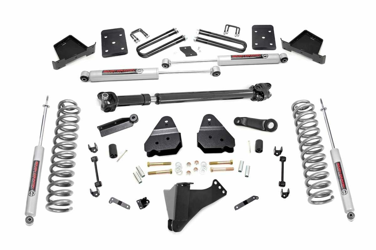 Fits Ford F-250/F-350 SD (17-22) 6" Lift Kit; Diesel; No OVLD; D/S; 50421