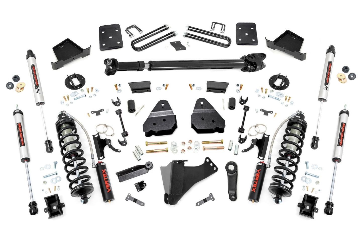 Fits Ford F-250/F-350 SD (17-22) 6" Lift Kit; Diesel; FR D/S; C/O V2; 50458