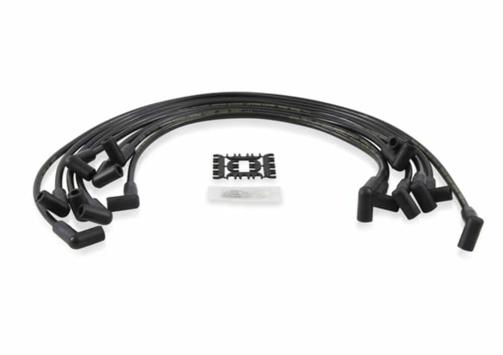 Spark Plug Wire Set - 90 Deg Boots - Black - 5048K